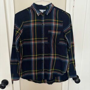 Old Navy Button Down Plaid Shirt